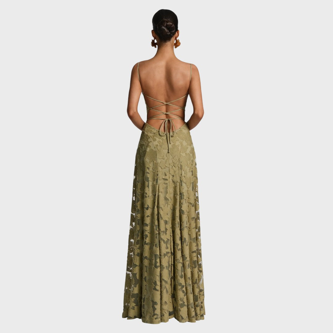 Clara - Elegantní Maxi Šaty