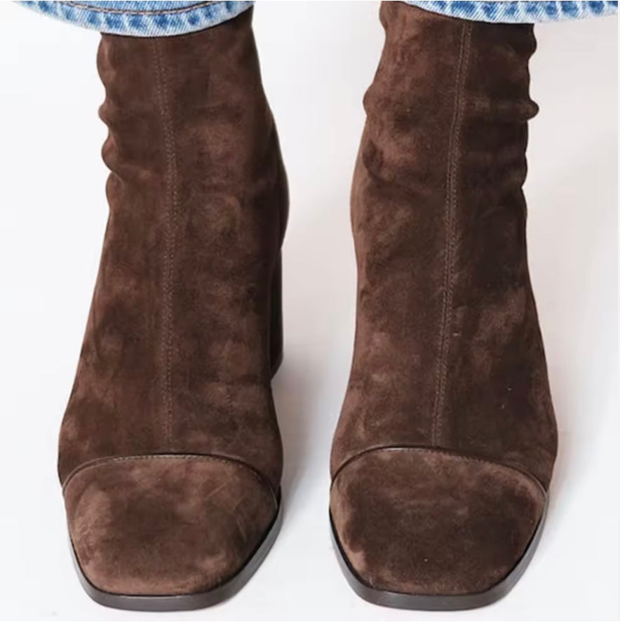 Ava I Kotníkové boty na podpatku