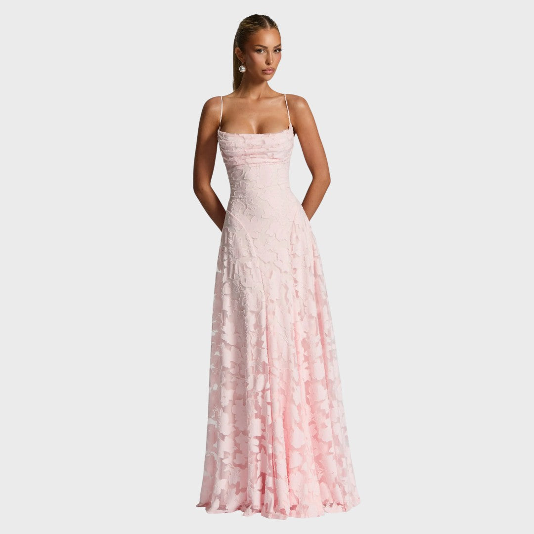 Clara - Elegantní Maxi Šaty